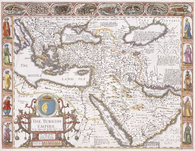El Imperio Turco, 1626 de John Speed