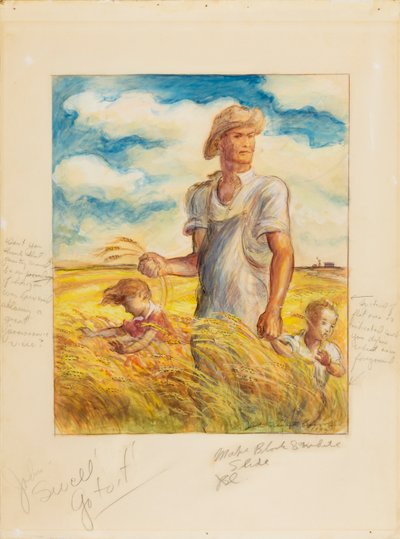 Nuestra buena tierra de John Steuart Curry