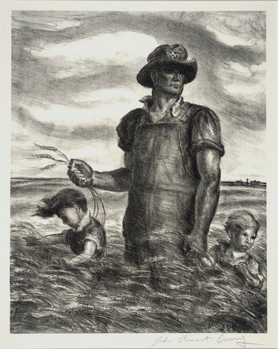 Nuestra buena tierra de John Steuart Curry