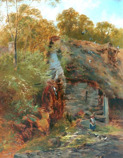 Molino de Chagford, Devon de John Syer