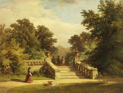 Entrada a Haddon Hall de John Syer
