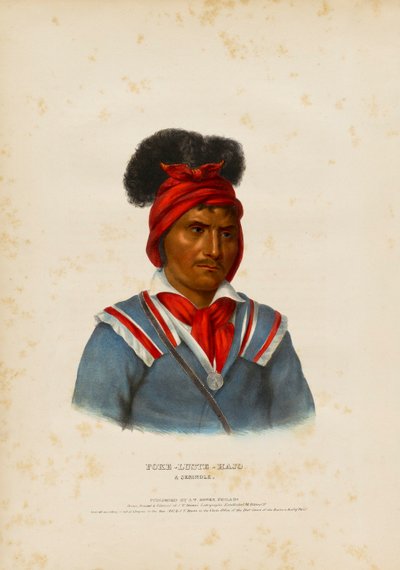 Foke-luste-hajo, a Seminole de John T. Bowen