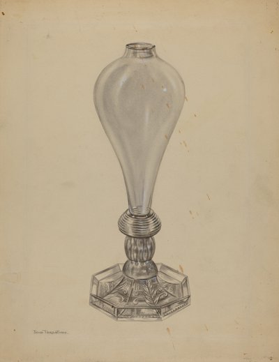 Lámpara, c. 1936 de John Tarantino