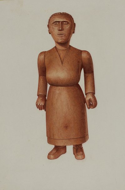 Muñeca de madera, c. 1939 de John Tarantino