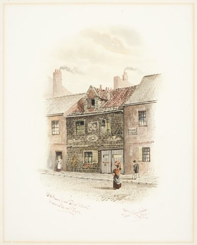 Casa antigua en Low Friar Street, Newcastle upon Tyne de John Teasdale
