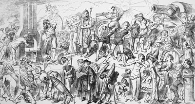 La ciencia aplicada conquista todo de John Tenniel