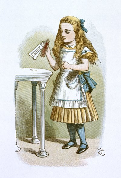 Bebe me de John Tenniel
