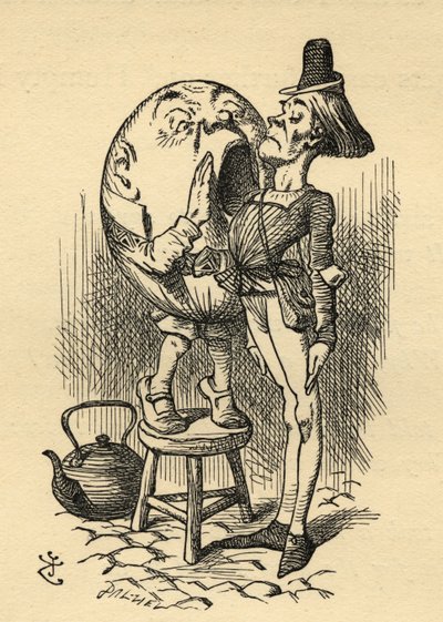 Humpty Dumpty, ilustración de 