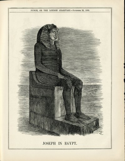Ilustración de John Tenniel (1820-1914) en Punch de John Tenniel
