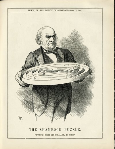Ilustración de John Tenniel (1820-1914) en Punch de John Tenniel