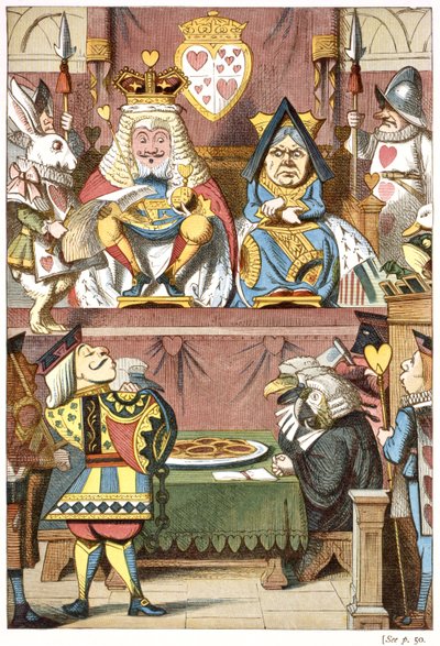 Inspeccionando las tartas de John Tenniel