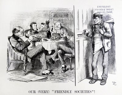Caricatura de John Tenniel titulada 