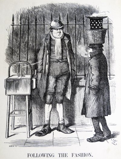 Caricatura de John Tenniel titulada 