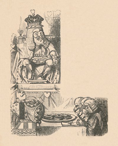 El caso de las tartas, 1889 de John Tenniel