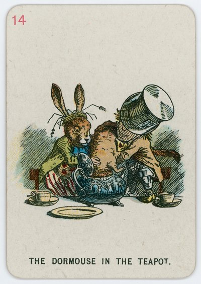 El lirón en la tetera de John Tenniel
