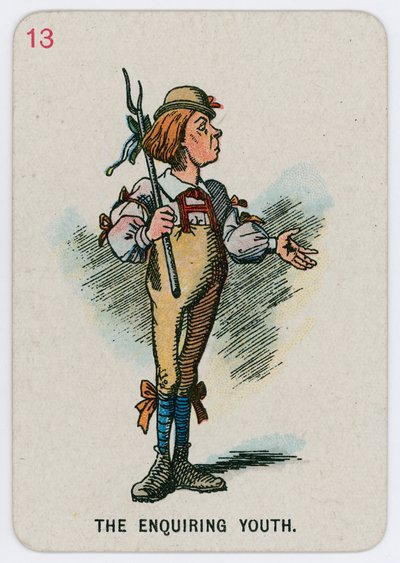 El joven curioso de John Tenniel