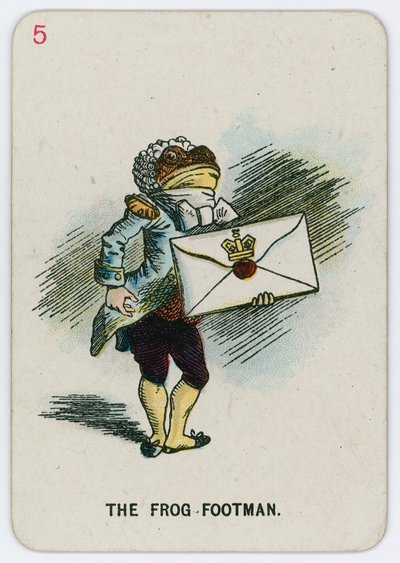 El Lacayo Rana de John Tenniel