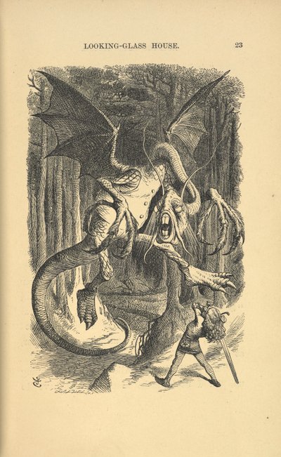 La Jabberwocky. de John Tenniel