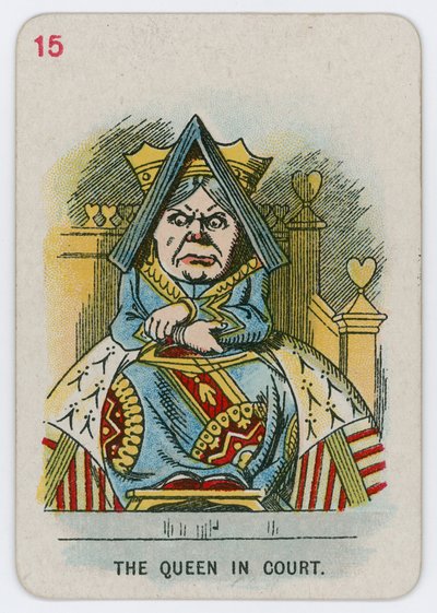 La Reina en la Corte de John Tenniel