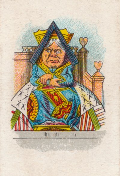 La Reina en la Corte, 1930 de John Tenniel
