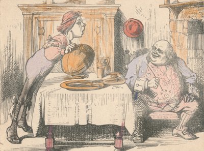 Tercero de la serie Padre William, 1889 de John Tenniel