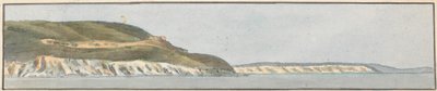 Dunmose, Oeste por Norte (uno de los cinco dibujos de un montaje) de John Thomas Serres