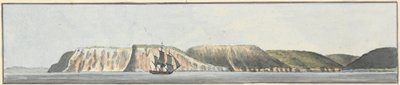 The Bolt Head, West North West (uno de los cinco dibujos de un montaje) de John Thomas Serres