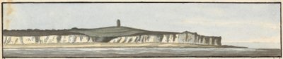 The South Foreland (uno de los tres dibujos de un montaje) de John Thomas Serres