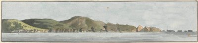 The Start Point, North East by North (uno de los cinco dibujos de un montaje) de John Thomas Serres