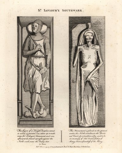 Efigies funerarias en St Saviour