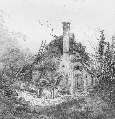 En Merrow Common, Surrey, 1797 de John Thomas Smith