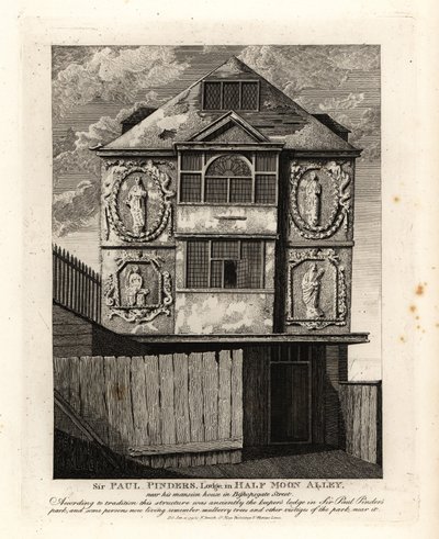 La Logia de Sir Paul Pinders en Half Moon Alley de John Thomas Smith