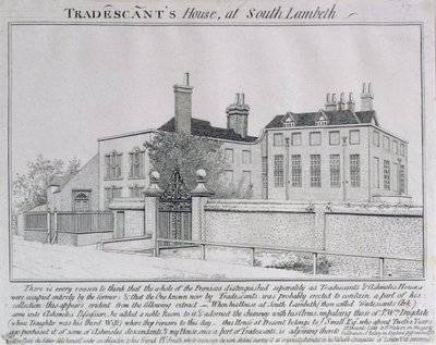 Vista de Turret House, Lambeth, 1798 de John Thomas Smith