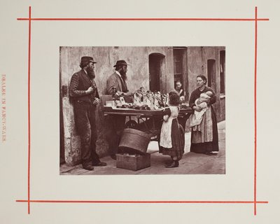Vendedor de artículos de lujo, 1877 de John Thomson