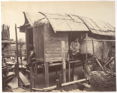 Vivienda sobre el agua, Cantón de John Thomson