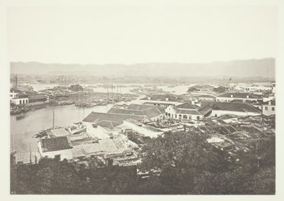 Asentamiento extranjero de Foochow, c. 1868 de John Thomson