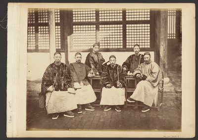 [Retrato de grupo de hombres] de John Thomson
