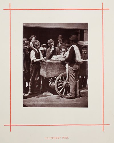 Helados de medio penique, 1877 de John Thomson