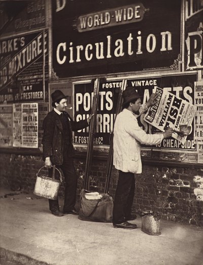 Publicidad callejera de John Thomson