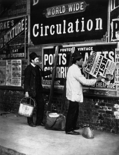 Publicidad callejera, de 