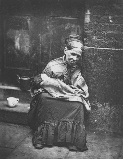 Los arrastrados, de La vida en la calle en Londres, por J. Thomson y Adolphe Smith, 1877 de John Thomson