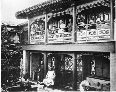La Casa del Sr. Yang, c.1872 de John Thomson