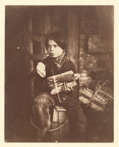 El pequeño vendedor de leña de John Thomson