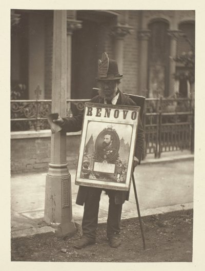 Los tablones de Londres, 1881 de John Thomson