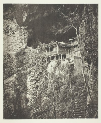 Monasterio de Yuenfu, c. 1868 de John Thomson