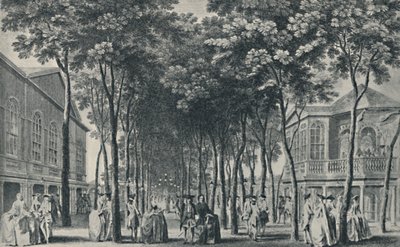 Sociedad en los Jardines de Marylebone, 1755, 1920 de John Tinney