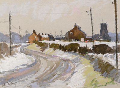 Paisaje de invierno de John Tookey