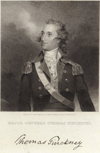 Mayor General Thomas Pinckney de John Trumbull