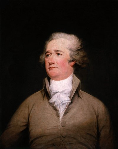 Retrato de Alexander Hamilton de John Trumbull