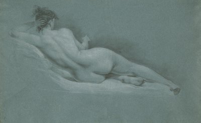 Desnuda reclinada, vista posterior de John Trumbull